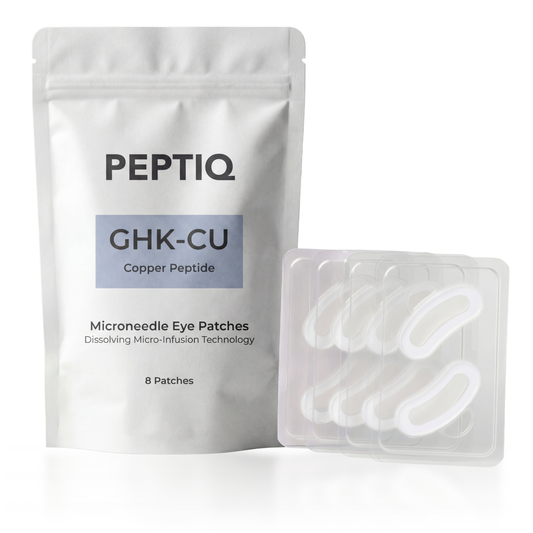 Peptiq GHK-CU Infused Micro Needle-Eye Patches